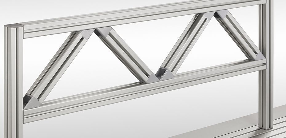 Aluminum construction profiles
